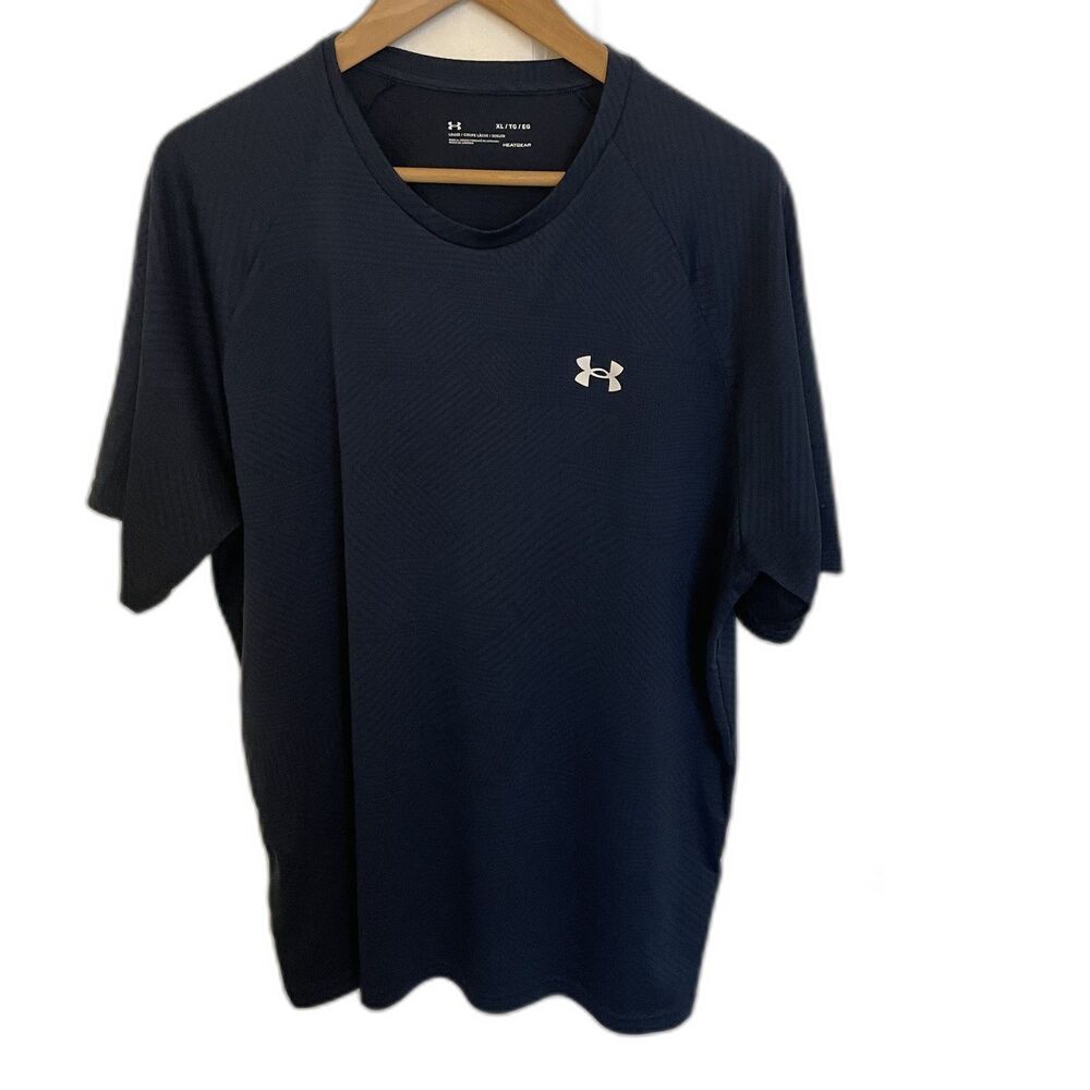Under Armour Mens HeatGear T Shirt Sz XL Performance Outdoors Running Workout